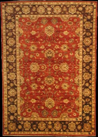Ziegler-Chobi - Teppich aus Afghanistan ,  Ghazniwolle, Größe: 161x230cm Sonderpreis: € 1.261,-