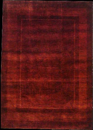 Gabbeh-Loribaff - Teppich aus Indien,  Neuseelandwolle, Größe: 170x236cm Sonderpreis: € 1.230,-