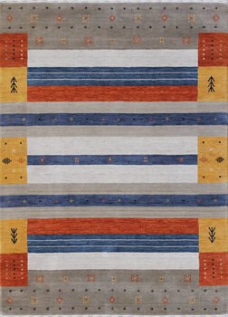 Gabbeh-Loom - Teppich aus Indien,  Schurwolle, Größe: 144x198cm Sonderpreis: € 598,-