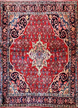 Goltogh - Teppich aus Orient,  Schurwolle, Größe: 105x143cm Sonderpreis: € 472,-