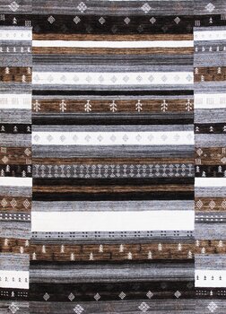 Gabbeh-Loribaff - Teppich aus Indien,  Schurwolle, Größe: 146x202cm Sonderpreis: € 618,-