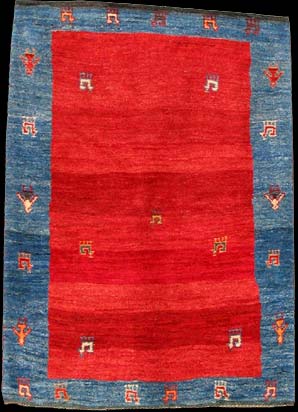 Gabbeh - Teppich aus Orient,  Schurwolle, Größe: 149x206cm Sonderpreis: € 716,-