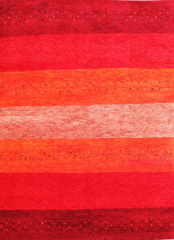 Gabbeh-Jumbo - Teppich aus Indien,  Schurwolle, Größe: 171x234cm Sonderpreis: € 421,-