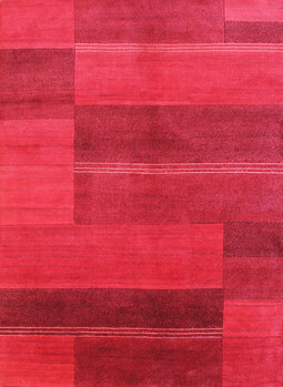 Tibet-Color - Teppich aus Indien,  Schafwolle/Viskose, Größe: 175x236cm Sonderpreis: € 866,-
