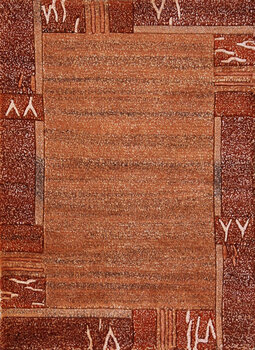 Gabbeh-Loom - Teppich aus Indien,  Schafwolle/Viskose, Größe: 64x87cm Sonderpreis: € 117,-