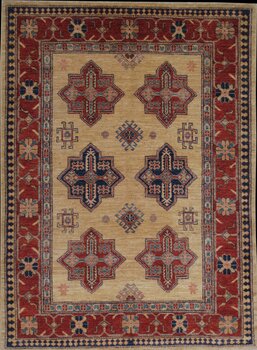 Kazak Exklusiv - Teppich aus Afghanistan ,  Ghazniwolle, Größe: 148x210cm Sonderpreis: € 1.099,-
