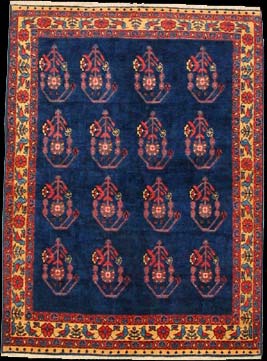 Gabbeh-Loribaff - Teppich aus Orient,  Schurwolle, Größe: 131x175cm Sonderpreis: € 493,-