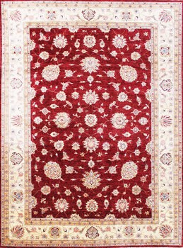 Ziegler-Chobi - Teppich aus Afghanistan ,  Ghazniwolle, Größe: 257x352cm Sonderpreis: € 3.554,-
