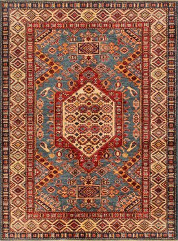 Kazak Exklusiv - Teppich aus Afghanistan ,  Ghazniwolle, Größe: 151x203cm Sonderpreis: € 1.204,-
