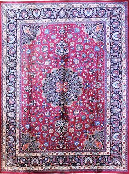 Mesched - Teppich aus Orient,  Schurwolle, Größe: 315x430cm Sonderpreis: € 4.259,-