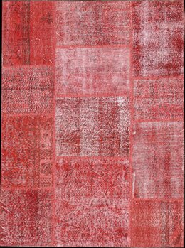 Patchwork - Teppich aus Tuerkei,  Schurwolle, Größe: 153x204cm Sonderpreis: € 777,-