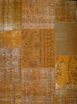 Patchwork - Teppich aus Tuerkei,  Schurwolle, Größe: 151x206cm Sonderpreis: € 775,-