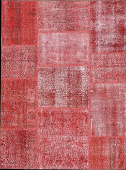 Patchwork - Teppich aus Tuerkei,  Schurwolle, Größe: 153x204cm Sonderpreis: € 777,-