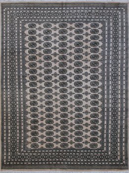 Bochara - Teppich aus Pakistan,  Schurwolle, Größe: 246x324cm Sonderpreis: € 1.671,-