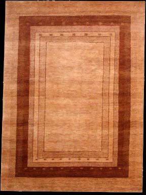 Gabbeh-Loribaff - Teppich aus Indien,  Schurwolle, Größe: 154x206cm Sonderpreis: € 400,-
