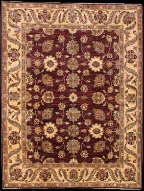 Ziegler-Chobi - Teppich aus Afghanistan ,  Ghazniwolle, Größe: 151x195cm Sonderpreis: € 964,-