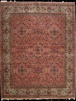 Sarough - Teppich aus Indien,  Neuseelandwolle, Größe: 203x260cm Sonderpreis: € 1.218,-