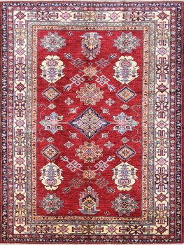 Kazak Exklusiv - Teppich aus Afghanistan ,  Ghazniwolle, Größe: 155x201cm Sonderpreis: € 1.224,-