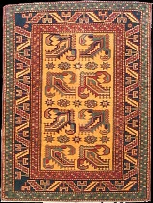 Shirwan - Teppich aus Afghanistan ,  Ghazniwolle, Größe: 84x113cm Sonderpreis: € 313,-