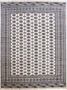 Bochara - Teppich aus Pakistan,  Schurwolle, Größe: 282x358cm Sonderpreis: € 2.117,-