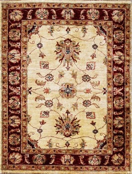 Ziegler-Chobi - Teppich aus Afghanistan ,  Ghazniwolle, Größe: 92x117cm Sonderpreis: € 423,-