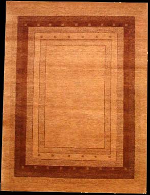 Gabbeh-Loribaff - Teppich aus Indien,  Schurwolle, Größe: 153x200cm Sonderpreis: € 386,-
