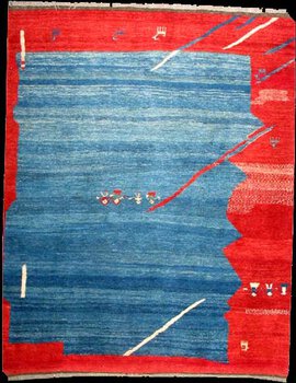 Gabbeh - Teppich aus Orient,  Schurwolle, Größe: 191x231cm Sonderpreis: € 614,-