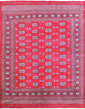 Bochara - Teppich aus Pakistan,  Schurwolle, Größe: 201x249cm Sonderpreis: € 1.181,-