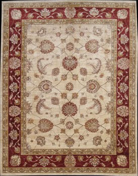 Ziegler-Chobi - Teppich aus Afghanistan ,  Ghazniwolle, Größe: 204x250cm Sonderpreis: € 1.804,-