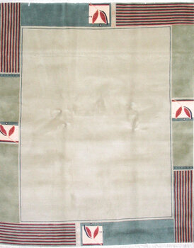 Anapurna - Teppich aus Nepal,  Schurwolle, Größe: 208x255cm Sonderpreis: € 571,-