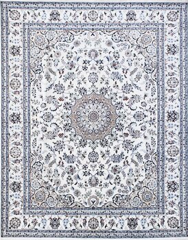 Nain - Teppich aus Indien,  Schafwolle/Seide, Größe: 237x303cm Sonderpreis: € 2.821,-