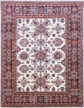 Kazak Exklusiv - Teppich aus Afghanistan ,  Ghazniwolle, Größe: 251x303cm Sonderpreis: € 2.988,-