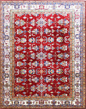 Kazak Exklusiv - Teppich aus Afghanistan ,  Ghazniwolle, Größe: 248x305cm Sonderpreis: € 2.972,-