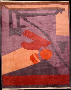 Benares - Teppich aus Tibet,  Neuseelandwolle, Größe: 241x291cm Sonderpreis: € 645,-