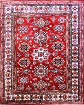 Kazak Exklusiv - Teppich aus Afghanistan ,  Ghazniwolle, Größe: 256x305cm Sonderpreis: € 3.067,-