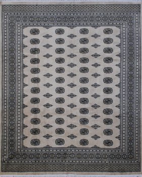 Bochara - Teppich aus Pakistan,  Schurwolle, Größe: 247x301cm Sonderpreis: € 1.559,-