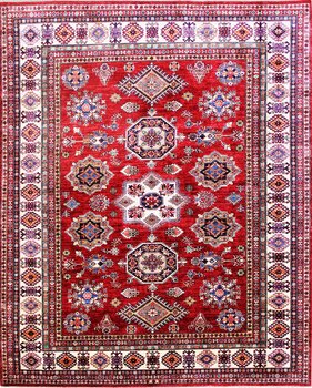 Kazak Exklusiv - Teppich aus Afghanistan ,  Ghazniwolle, Größe: 256x305cm Sonderpreis: € 3.067,-