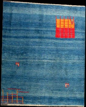 Gabbeh - Teppich aus Orient,  Schurwolle, Größe: 199x238cm Sonderpreis: € 907,-