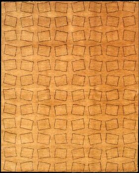 Gabbeh-Loom - Teppich aus Indien,  Schurwolle, Größe: 201x251cm Sonderpreis: € 319,-
