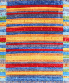 Gabbeh-Loribaff - Teppich aus Indien,  Schurwolle, Größe: 250x297cm Sonderpreis: € 1.557,-