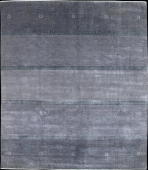 Gabbeh-Loom - Teppich aus Indien,  Neuseelandwolle, Größe: 259x301cm Sonderpreis: € 1.472,-