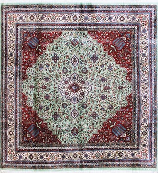 Sarough - Teppich aus Indien,  Schurwolle, Größe: 300x306cm Sonderpreis: € 1.925,-