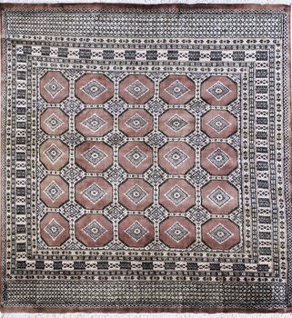 Bochara - Teppich aus Pakistan,  Schurwolle, Größe: 197x199cm Sonderpreis: € 822,-