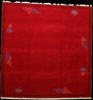 Benares - Teppich aus Tibet,  Schurwolle, Größe: 205x208cm Sonderpreis: € 225,-