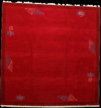 Benares - Teppich aus Tibet,  Schurwolle, Größe: 205x208cm Sonderpreis: € 225,-