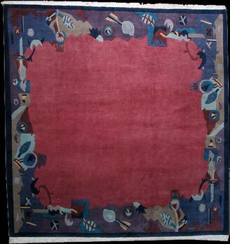 Tibet-Color - Teppich aus Nepal,  Schurwolle, Größe: 255x264cm Sonderpreis: € 796,-