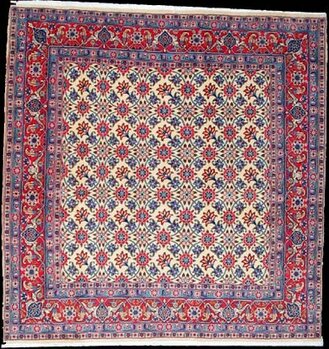Moud - Teppich aus Orient,  Schurwolle, Größe: 203x205cm Sonderpreis: € 1.352,-