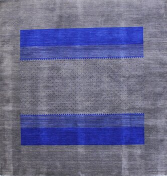 Gabbeh-Loom - Teppich aus Indien,  Schurwolle, Größe: 196x207cm Sonderpreis: € 851,-