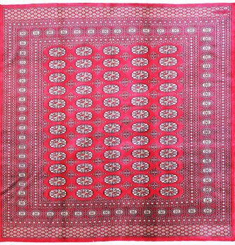 Bochara - Teppich aus Pakistan,  Schurwolle, Größe: 203x207cm Sonderpreis: € 991,-