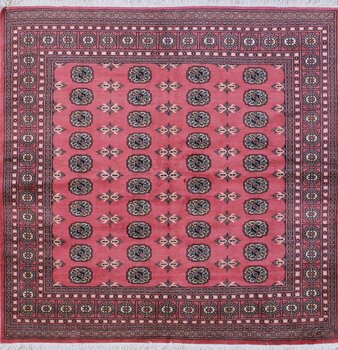 Bochara - Teppich aus Pakistan,  Schurwolle, Größe: 203x197cm Sonderpreis: € 839,-